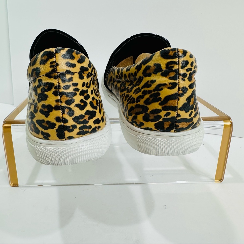 💚 KNEA BORN CHEETAH SLIP-ON WOMENS SIZE 9.5 COMFY GOOD COND FUN FASHIONABLE - Picture 8 of 10